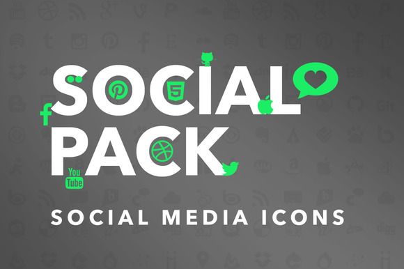 Service - Basic Social Media Kit / App Icons Pack